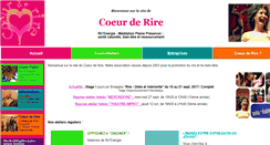 Desktop Screenshot of coeurderire.com